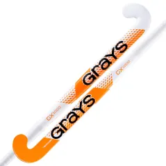 🔥 Grays GX1000 Ultrabow Junior Hockey Stick - White/Orange (2023/24) | Next Day Delivery 🔥
