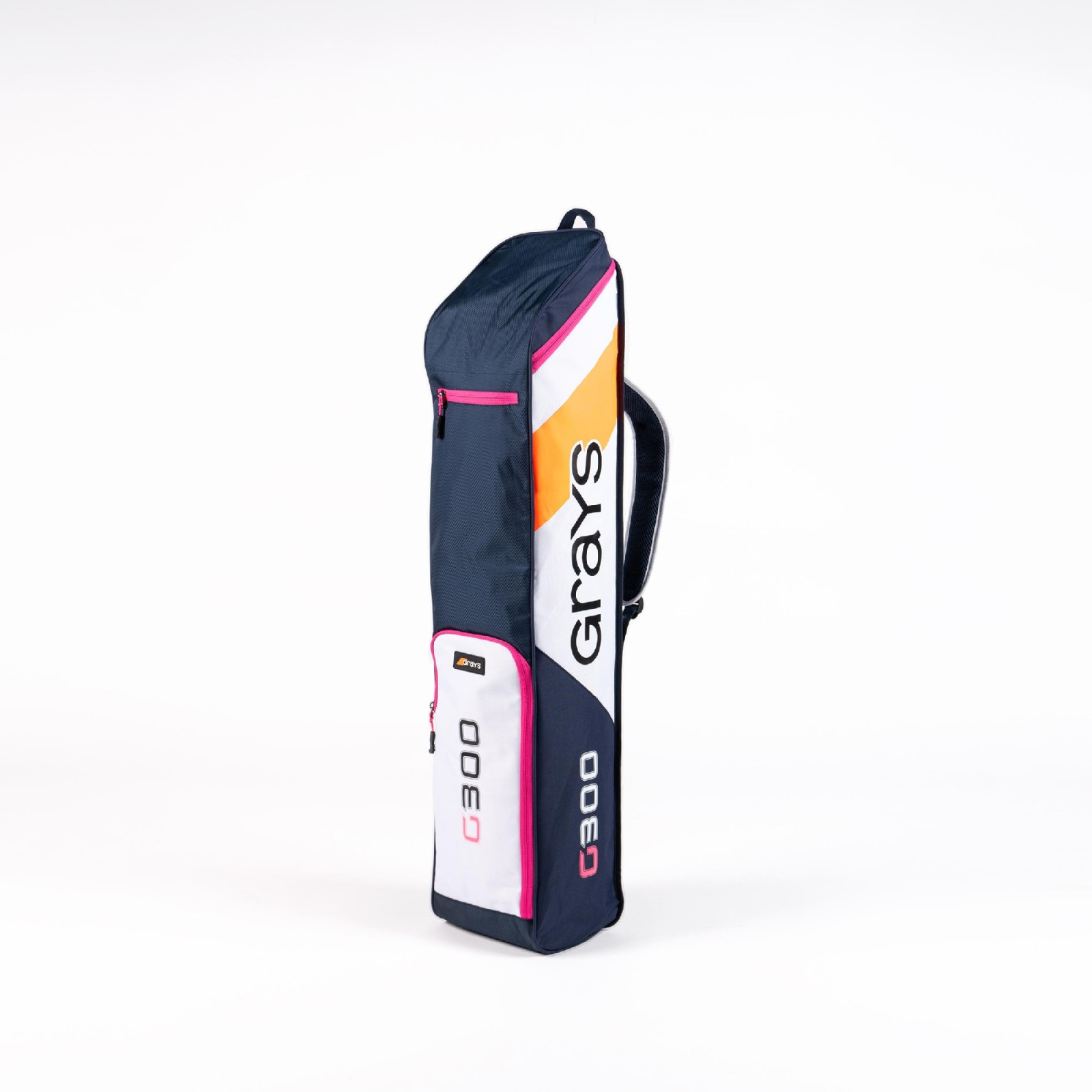 Sac De Hockey Grays G100 Stickbag - Noir/Argent/Bleu - Poche Séparée Pour Bâtons, Tissu Hydrofuge