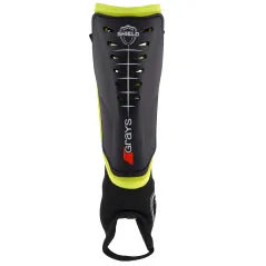 Grays Shield Hockey Shinguards - Black/Fluo Yellow (2025/26) - Grays Shield Hockey Shinguards - Black/Fluo Yellow (2025/26) - Gr