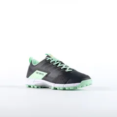 Grays Flash 3.0 Junior Hockey Shoes - Charcoal/Mint (2023/24) - Grays Flash 3.0 Junior Hockey Shoes - Charcoal/Mint (2023/24) - 