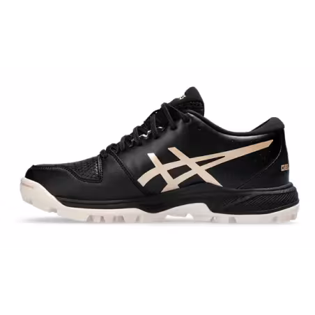 Zapatillas de hockey Asics Gel Peake 2 - Negro/Champán (2023/24)