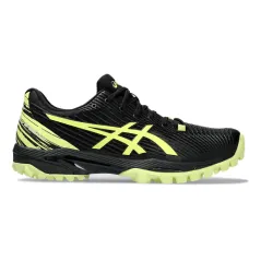 🔥 Asics Field Speed FF Hockey Shoes - Black/Yellow (2023/24) | Next Day Delivery 🔥