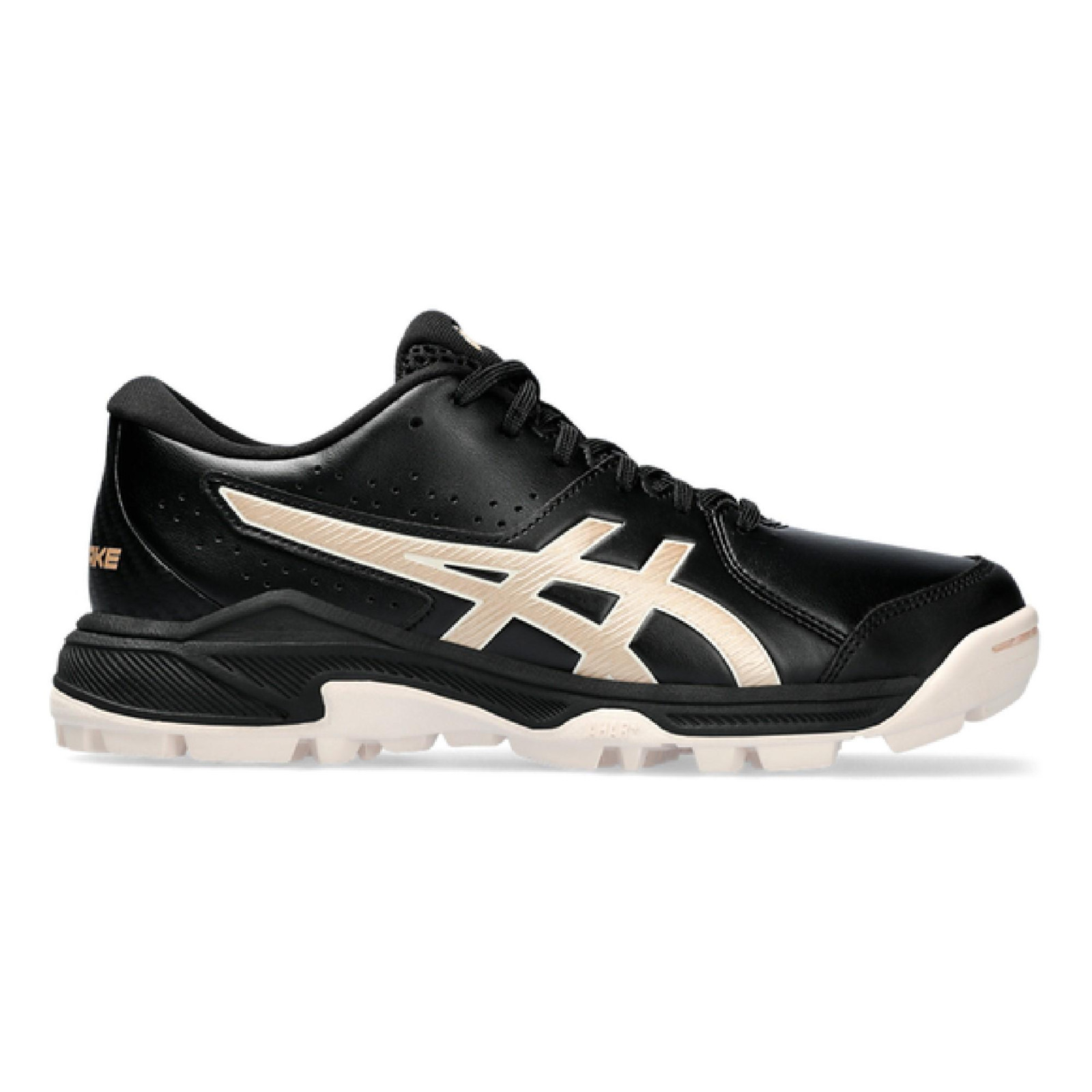 Asics Gel Peake 2 GS Junior Hockey Shoes - Black/Champagne (2023/24) - Asics Gel Peake 2 GS Junior Hockey Shoes - Black/Champagne (2023/24) - Asics Gel Peake 2 GS Junior Hockey Shoes - Black/Champagn