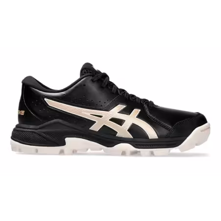 Zapatillas de hockey Asics Gel Peake 2 GS para niños - Negro/Champán (2023/24) - Zapatillas de hockey Asics Gel Peake 2 GS para 