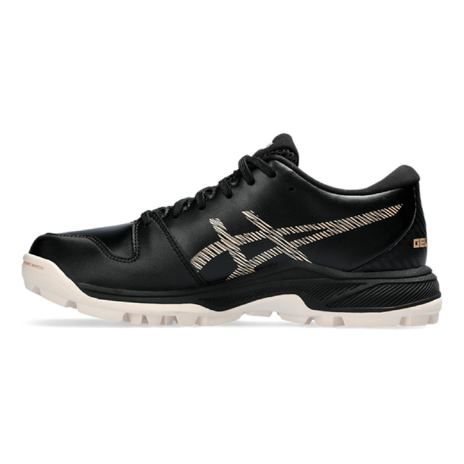Asics Gel Peake 2 GS Junior Hockey Shoes - Black/Champagne (2023/24) - Asics Gel Peake 2 GS Junior Hockey Shoes - Black/Champagne (2023/24) - Asics Gel Peake 2 GS Junior Hockey Shoes - Black/Champagn