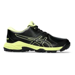 🔥 Asics Gel Peake 2 GS Junior Hockey Shoes - Black/Yellow (2023/24) | Next Day Delivery 🔥