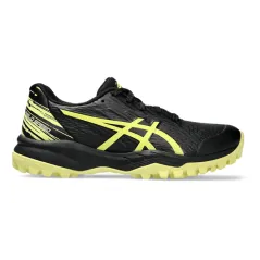 Zapatillas de hockey Asics Field Speed GS para niños - Negro/Amarillo (2023/24) - Zapatillas de hockey Asics Field Speed GS para