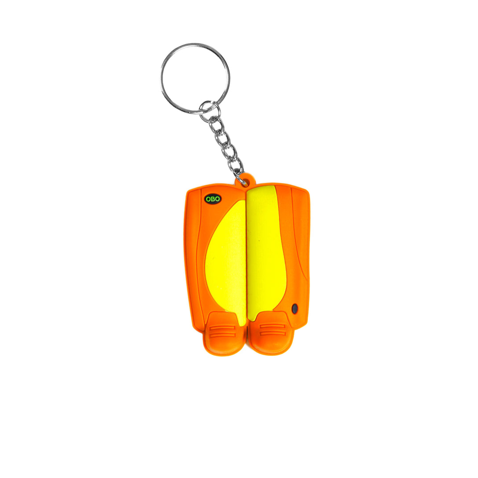 OBO Mini Legguard/Kicker Keyring - Yellow/Orange - OBO Mini Legguard / Kicker Sleutelhanger - Geel / Oranje - Mini