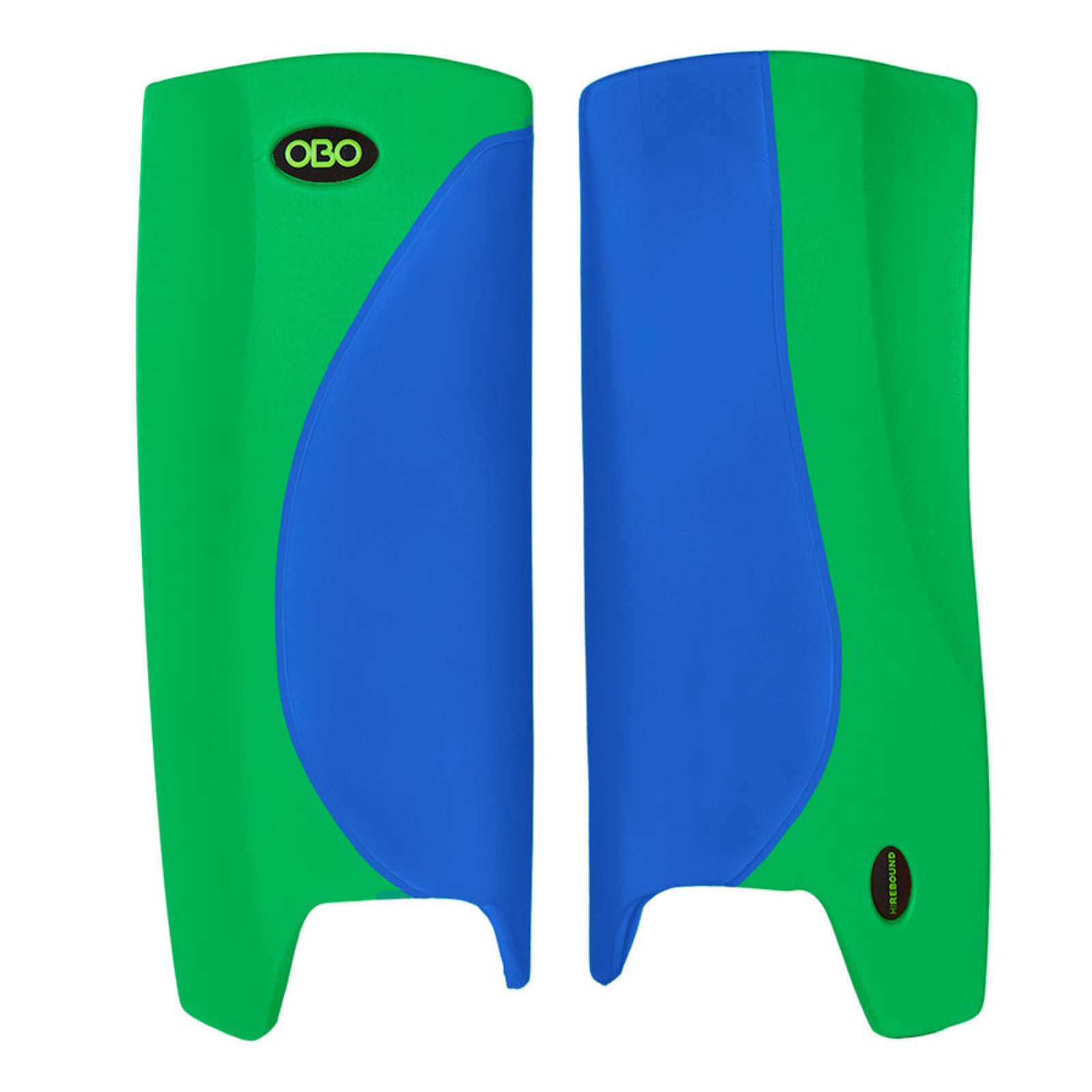 Protectores de piernas OBO Robo Hi-Rebound - Azul/Verde - Protectores de piernas OBO Robo Hi-Rebound - Azul/Verde -