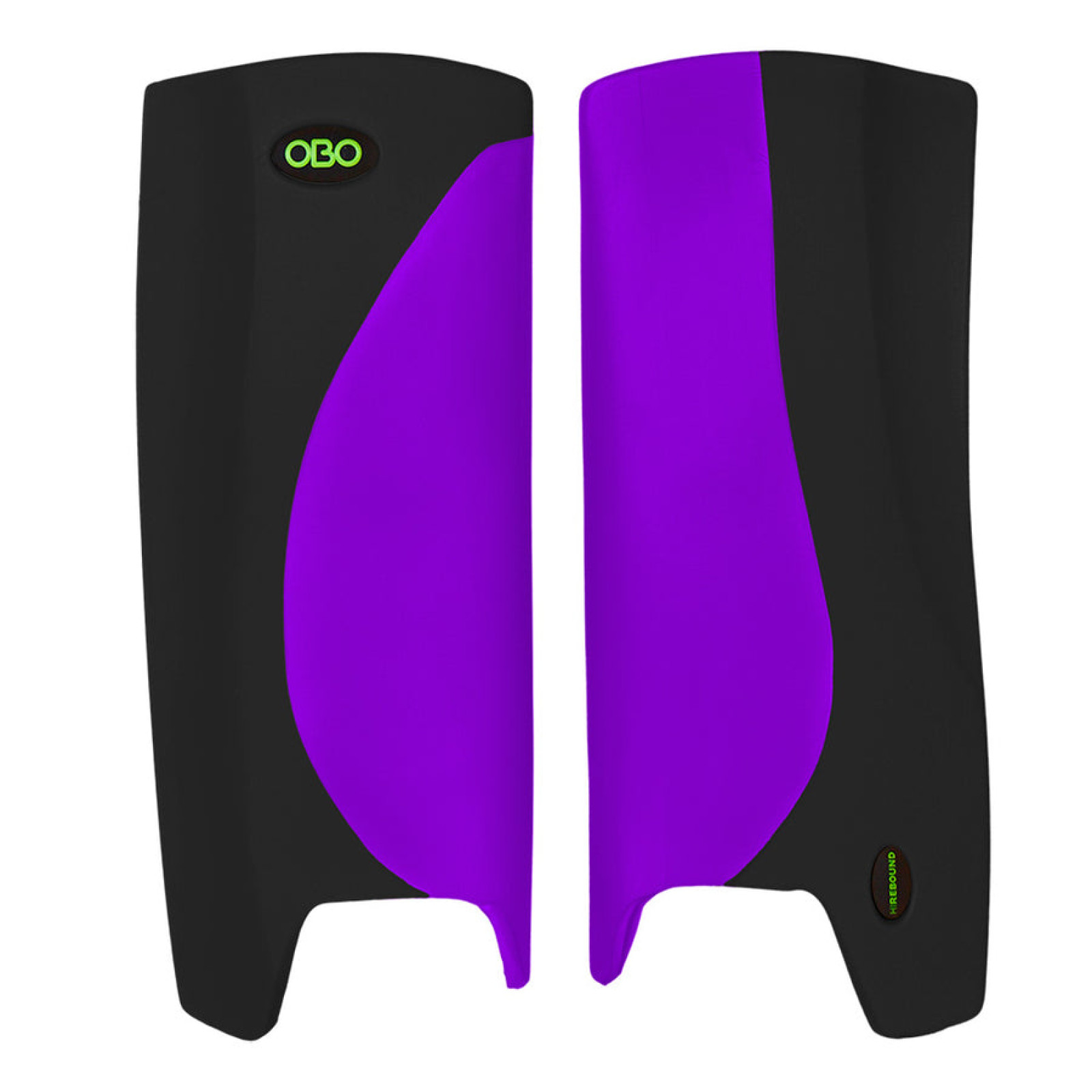 OBO Robo Hi-Rebound Legguards - Purple/Black - OBO Robo Hi-Rebound Legguards - Paars/Zwart - Beenbeschermers
