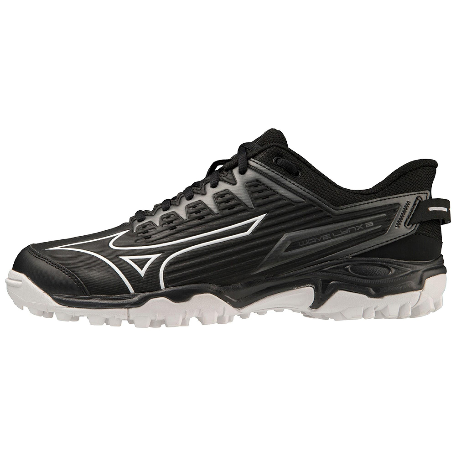 Mizuno Wave Lynx 2 Hockey Shoes - Black (2023/24) - Image 1 of 5