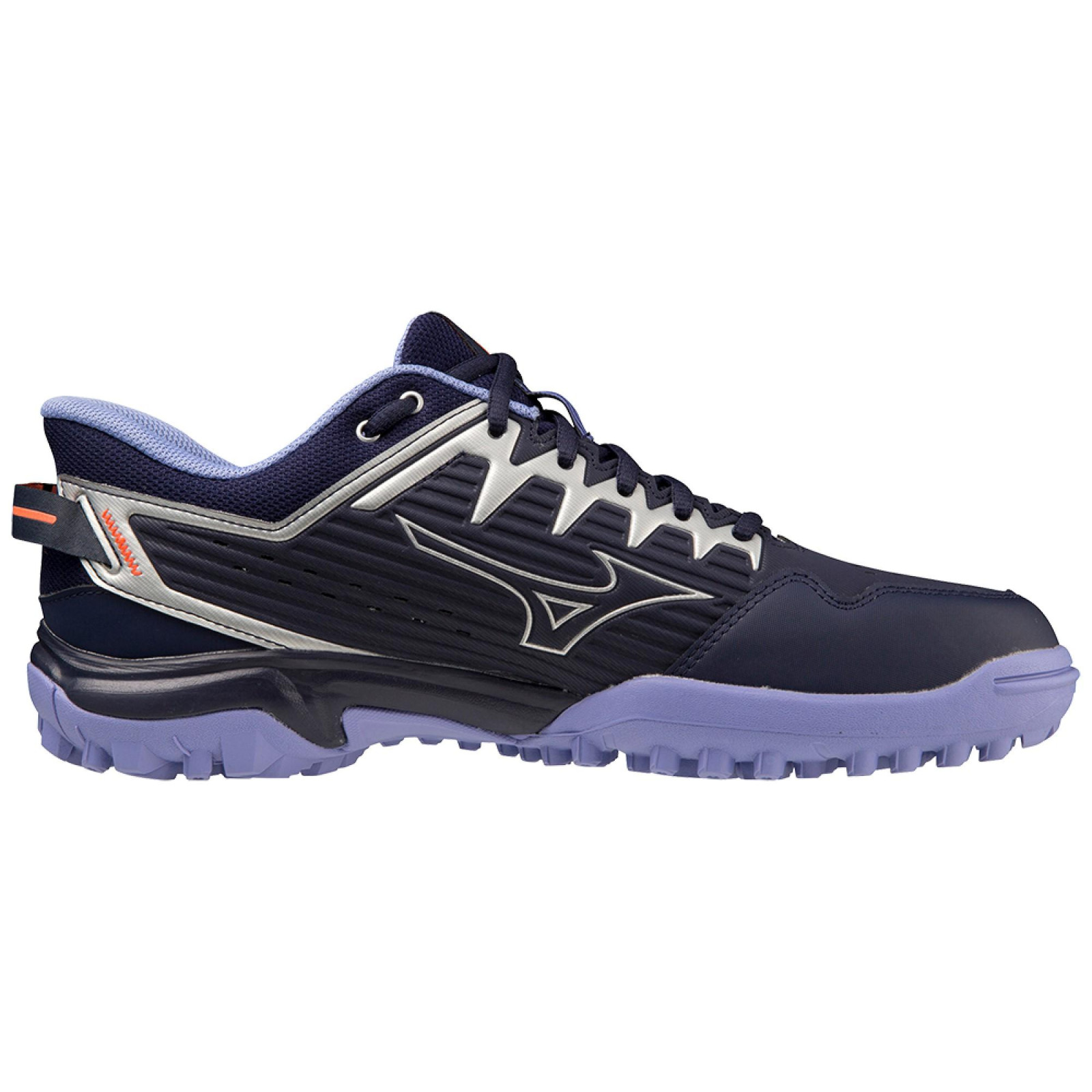 Mizuno Wave Lynx 2 Hockey Shoes - Blue (2023/24) - Mizuno Wave Lynx 2 Hockey Shoes - Blue (2023/24) - Back View