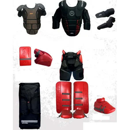 Mercian Evolution Pro Goal Keeping Set - No Helmet/Abdo (2023/24)