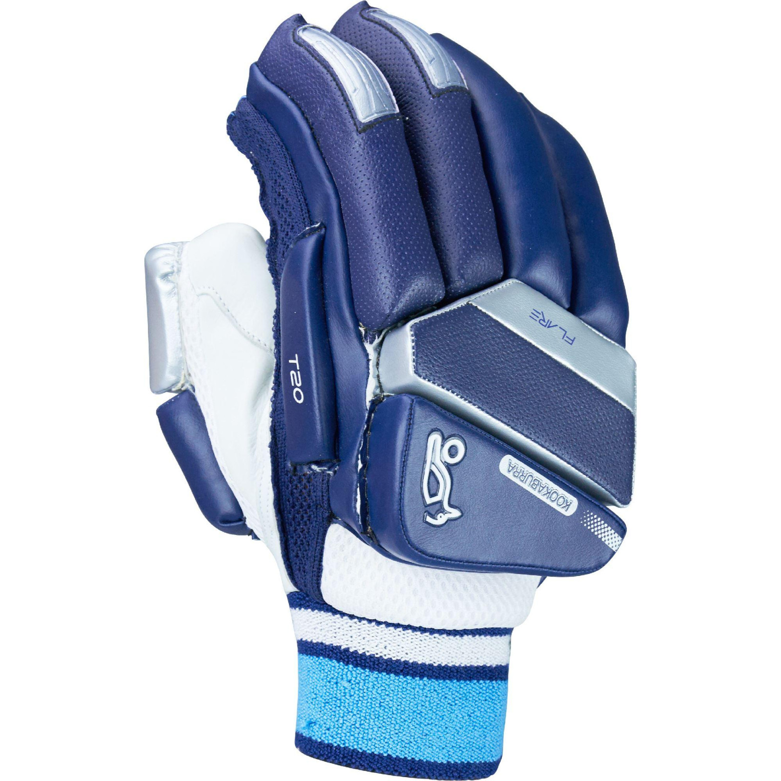 Kookaburra T/20 Flare Cricket Gloves - Navy (2021) - Kookaburra T/20 Flare Cricket Gloves - Navy (2021) - Kookaburra T/20 Flare 