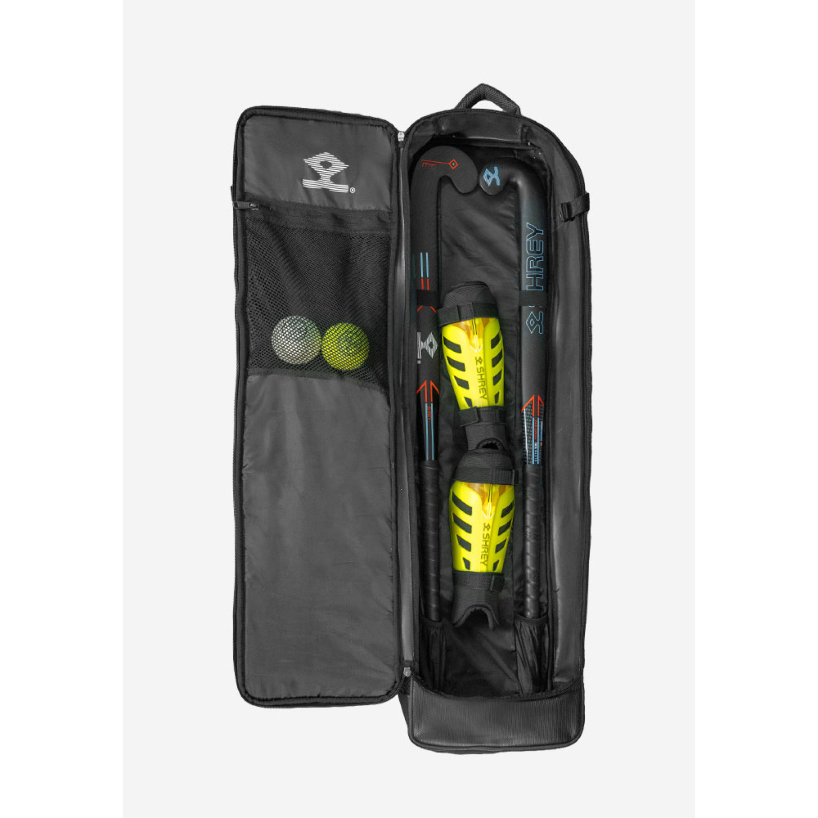 Shrey Elite Stick Bag 30 - Black (2023/24) - Side View