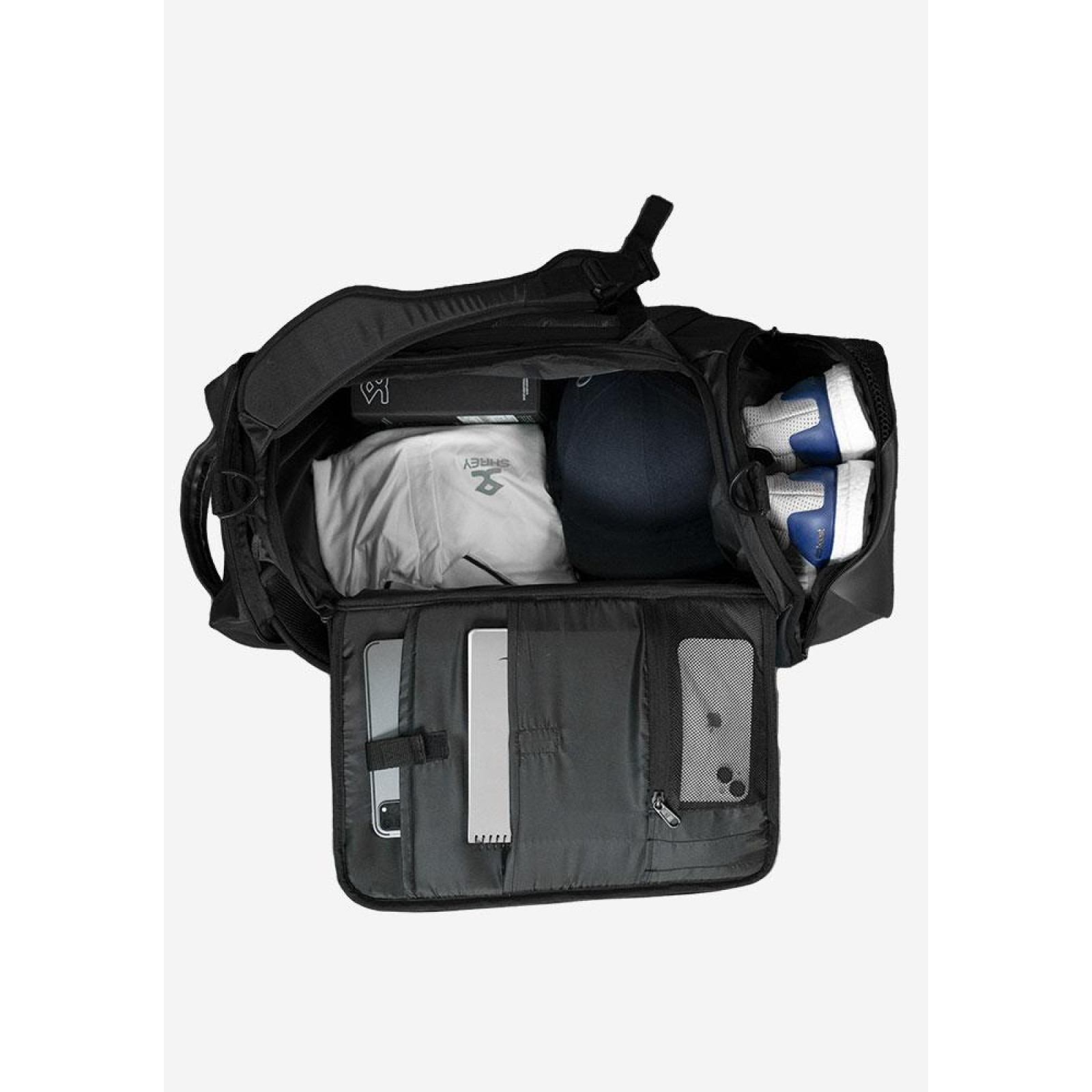Shrey Holdall 2.0 Player Bag - Black (2023/24) - Shrey Holdall 2.0 Player Bag - Black (2023/24) - Shrey Holdall 2.0 Player Bag -