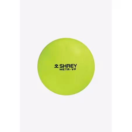 Shrey Meta VR Indoor Hockey Balls - Yellow - Pack of 12