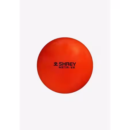 Shrey Meta VR Indoor Hockey Balls - Orange - Pack of 12