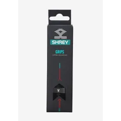 Shrey Chamois Grip - Black - Pack of 3 - Side View