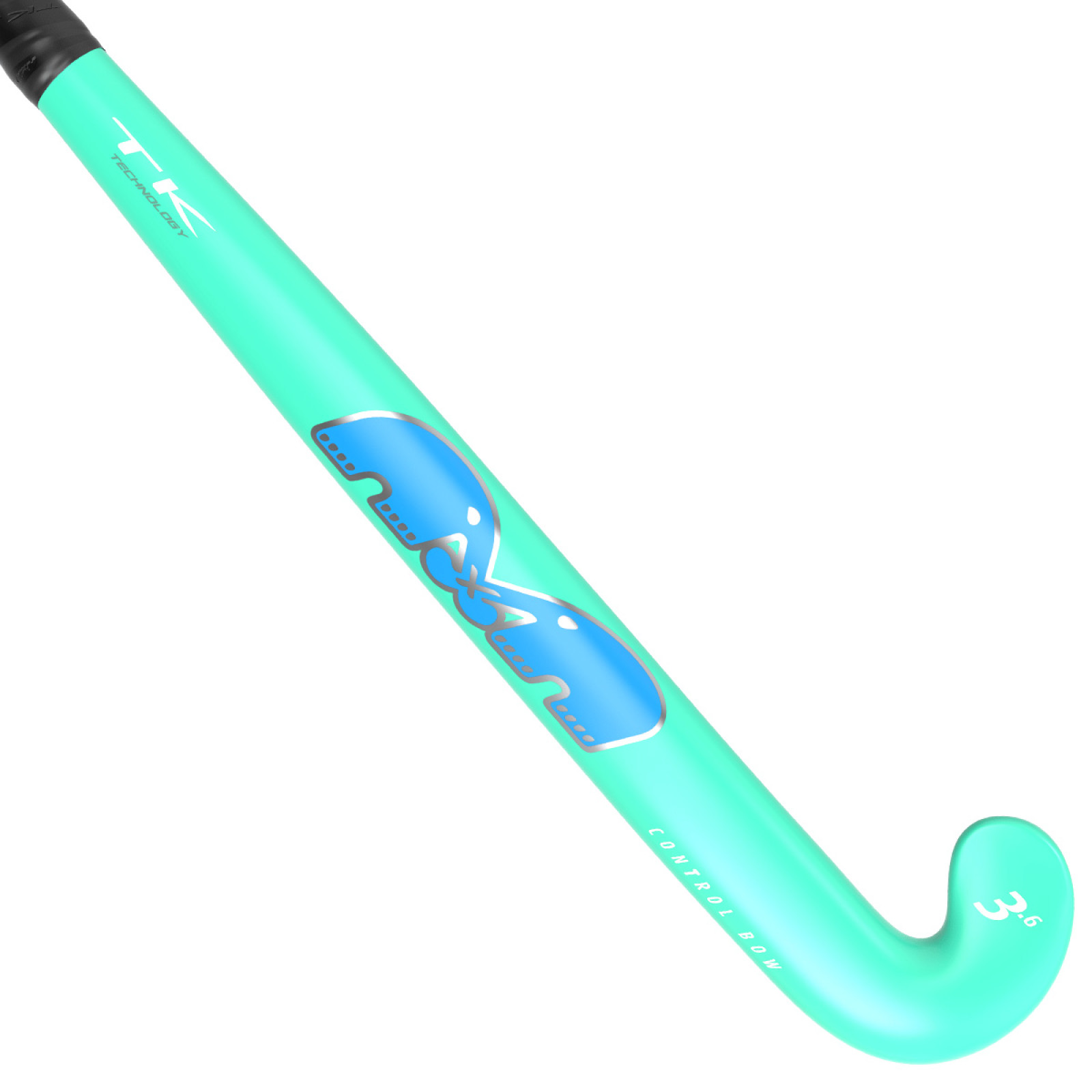 TK 3.6 Control Bow Hockey Stick - Aqua/Sky(2023/24) - TK 3.6 Control Bow Hockey Stick - Aqua/Sky(2023/24) - TK 3.6 Control Bow H