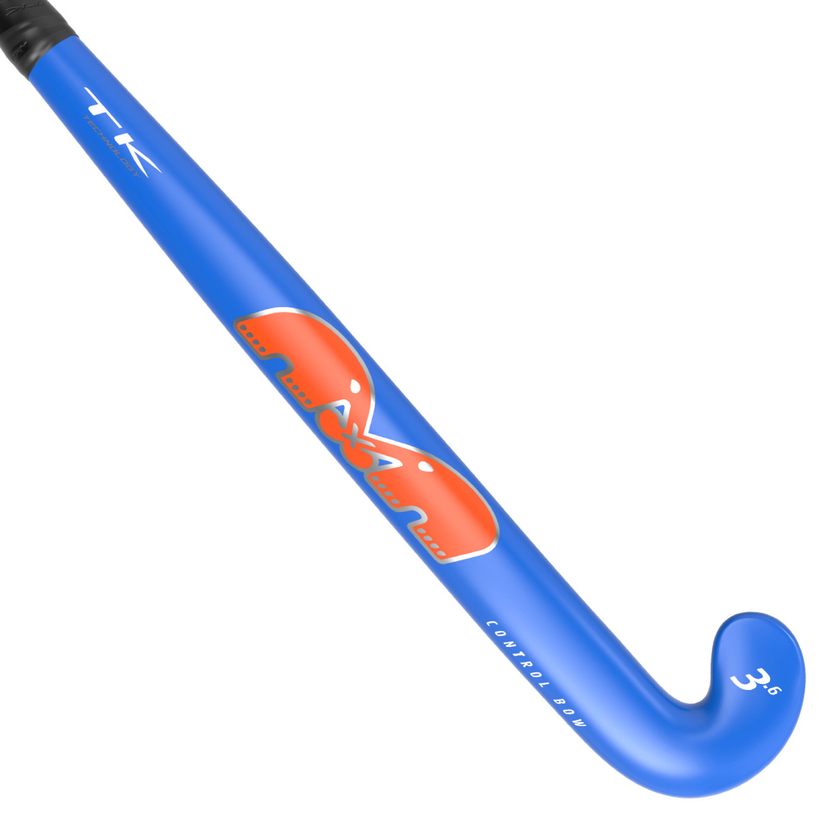 TK 3.6 Control Bow Hockey Stick - Blue/Orange (2023/24) - TK 3.6 Control Bow Hockey Stick - Blue/Orange (2023/24) - TK 3.6 Contr