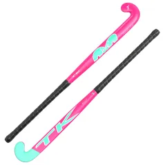 TK 3 Junior Control Bow Hockey Stick - Aqua/Pink (2023/24)