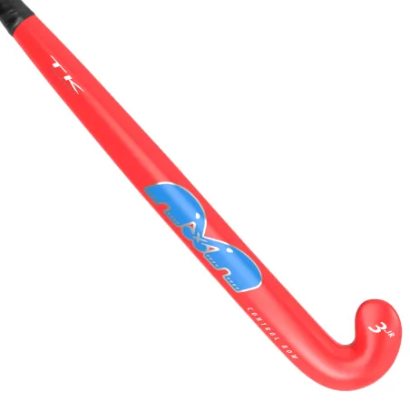 TK 3 Junior Control Bow Hockeyschläger - Rot/Blau (2023/24)