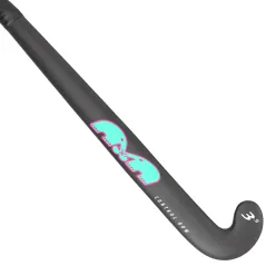 🔥 TK 3.5 Indoor Control Bow Hockey Stick - Black/Aqua (2023/24) | Next Day Delivery 🔥