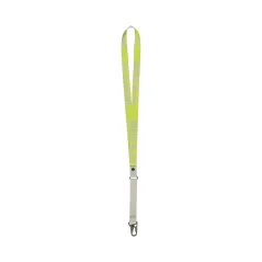 Osaka Lanyard Ribbon - Light Grey/Lime (2023/24)