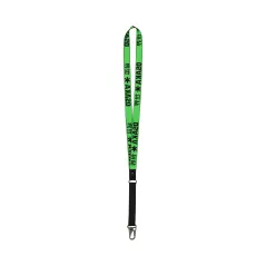 🔥 Osaka Lanyard Ribbon - Black/Green (2023/24) | Next Day Delivery 🔥