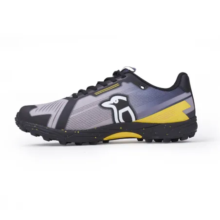 Kookaburra Stinger Junior Hockey Shoes - Grey/Yellow (2023/24)