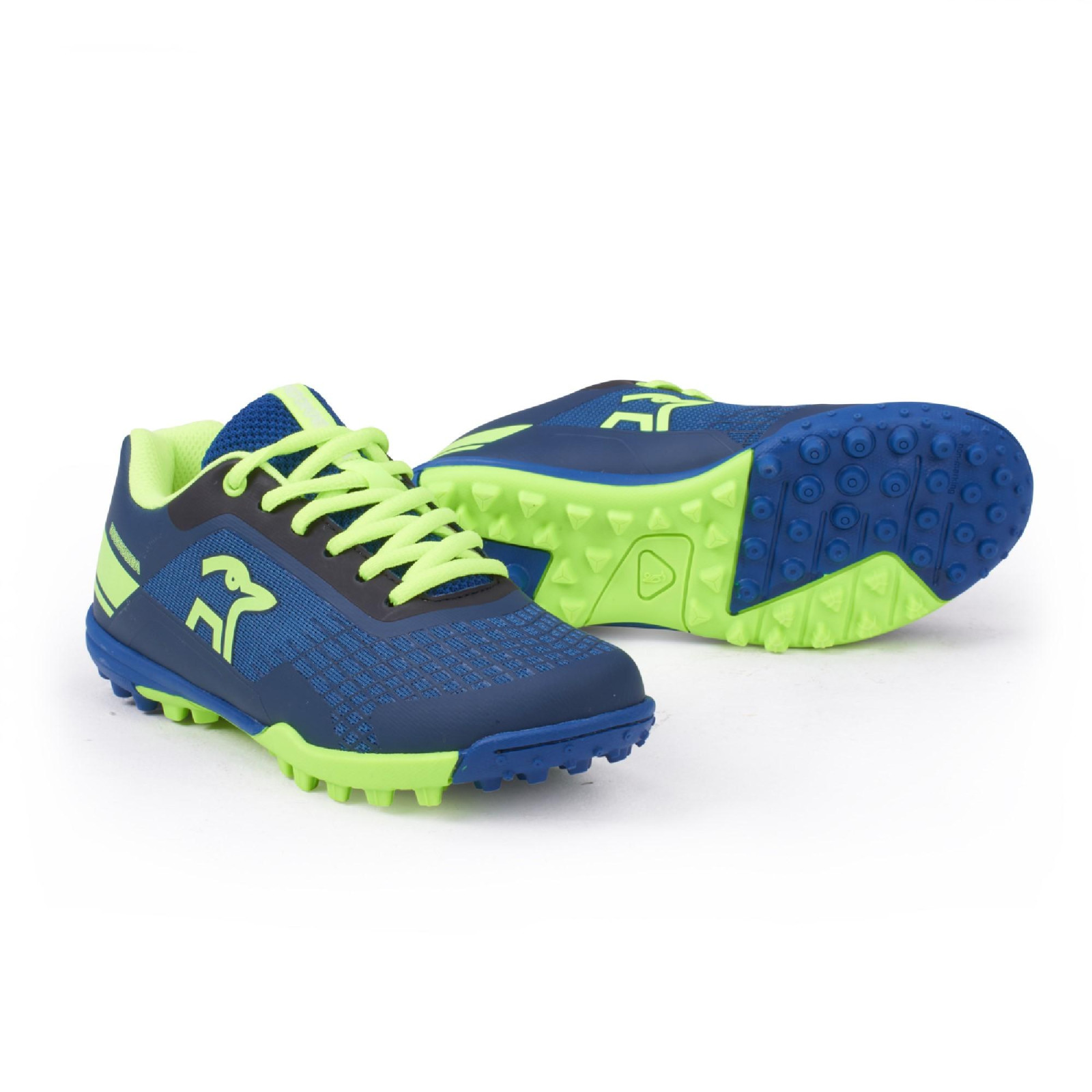 Kookaburra Orbit Junior Hockey Shoes - Blue/Yellow (2023/24) - Alternate Angle
