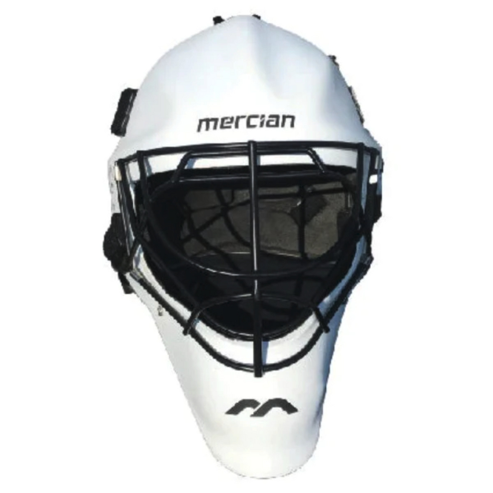 Mercian Genesis Junior Goal Keeping Helmet - White Matt (2024/25) - Mercian Genesis Junior Goal Keeping Helmet - White Matt (202