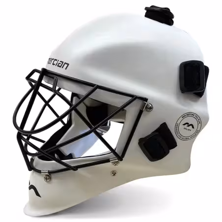 Mercian Genesis Senior Goal Keeping Helmet - White Matt (2025/26) - Mercian Genesis Senior Goal Keeping Helmet - White Matt (202