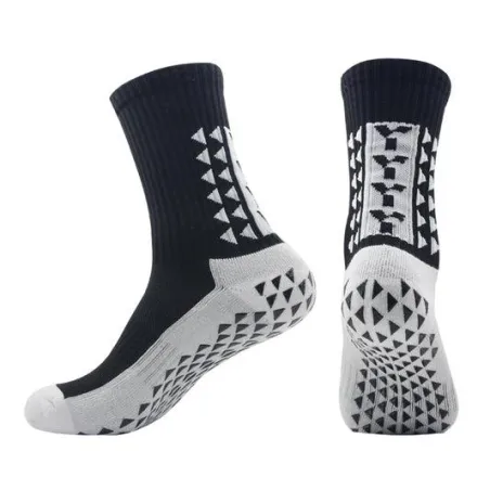 Y1 Anti Slip Sokken (Pack van 3) - Zwart - Hockey Match sokken