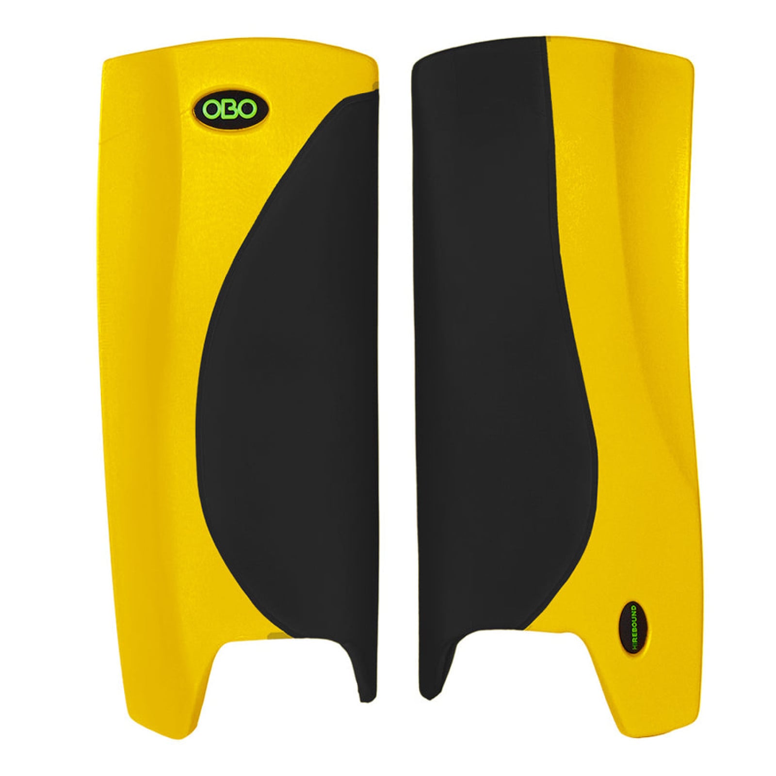 OBO Robo Hi-Rebound Legguards - Black/Yellow