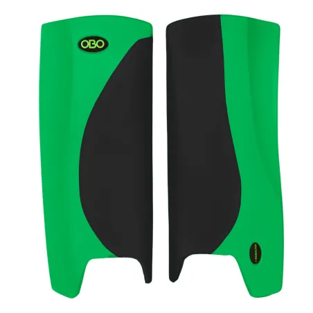 OBO Robo Hi-Rebound Legguards - Black/Green