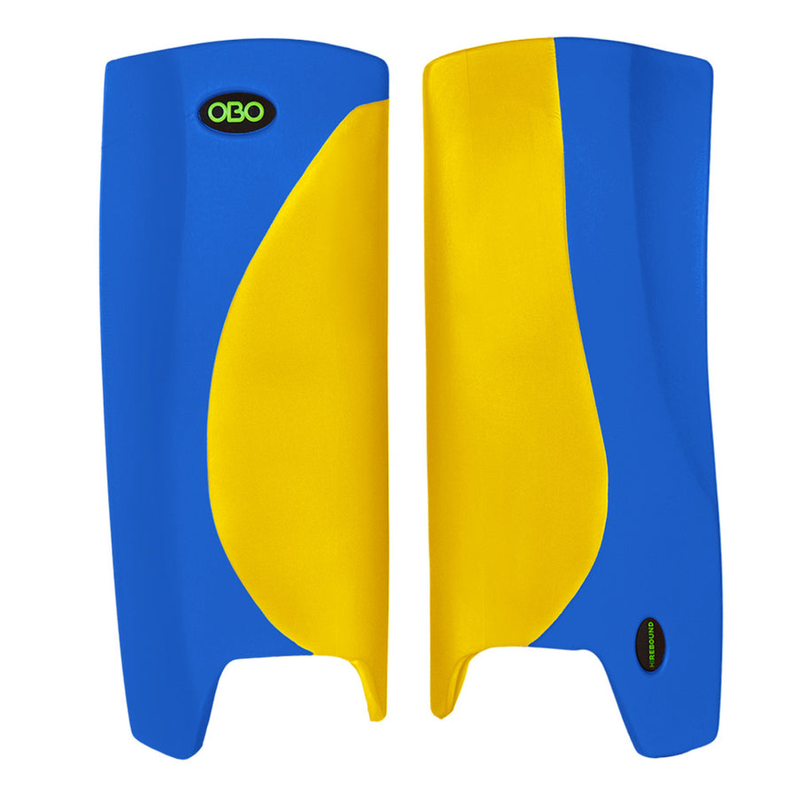 Protectores de piernas OBO Robo Hi-Rebound - Amarillo/Azul - Musleras OBO Robo Hi-Rebound - Amarillo / Azul - Musleras