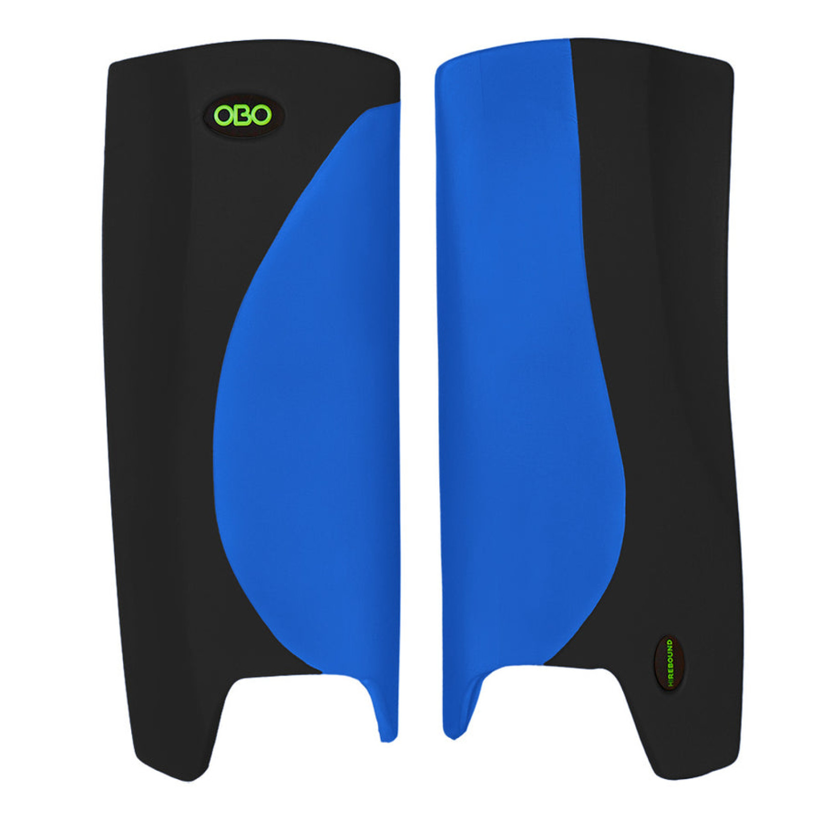 OBO Robo Hi-Rebound Beinschützer - Blau/Schwarz - Hi-Rebound Legguards von OBO Robo - Blau / Schwarz