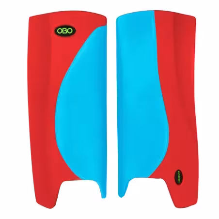OBO Robo Hi-Rebound Legguards - Peron Blue/Red