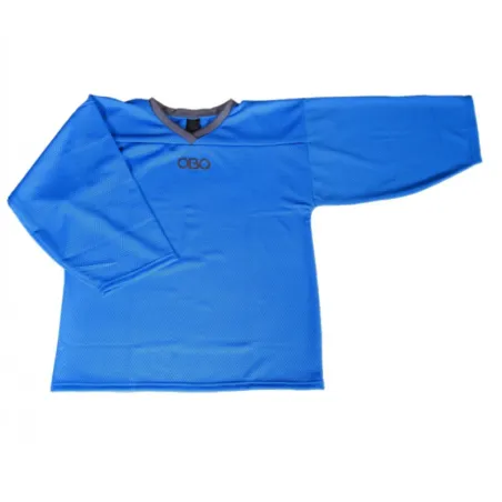 OBO Loose Fit Long Sleeve Smock - Blauw / Zwart - Keeperskielen