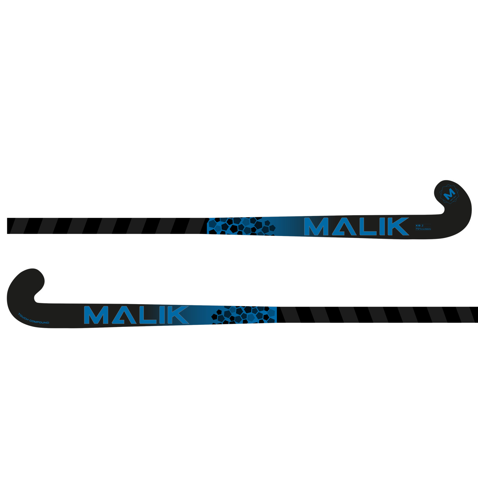 Malik XB 2 Blue Hockey Stick (2023/24) - Malik XB 2 Blue Hockey Stick (2023/24) - Malik XB 2 Blue Hockey Stick (2023/24) - Malik