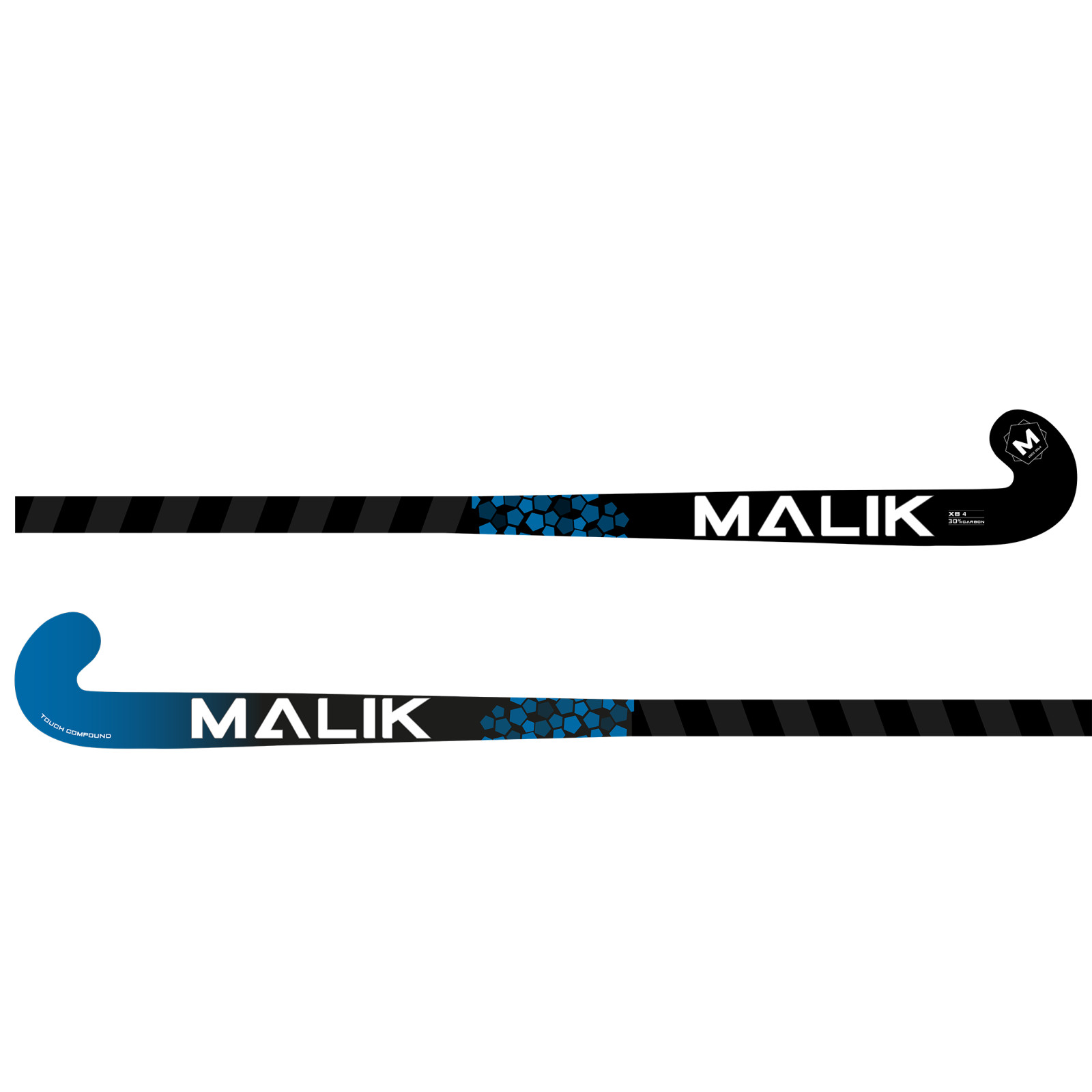Malik XB 4 Blue Hockey Stick (2023/24) - Malik XB 4 Blue Hockey Stick (2023/24) - Malik XB 4 Blue Hockey Stick (2023/24) - Malik