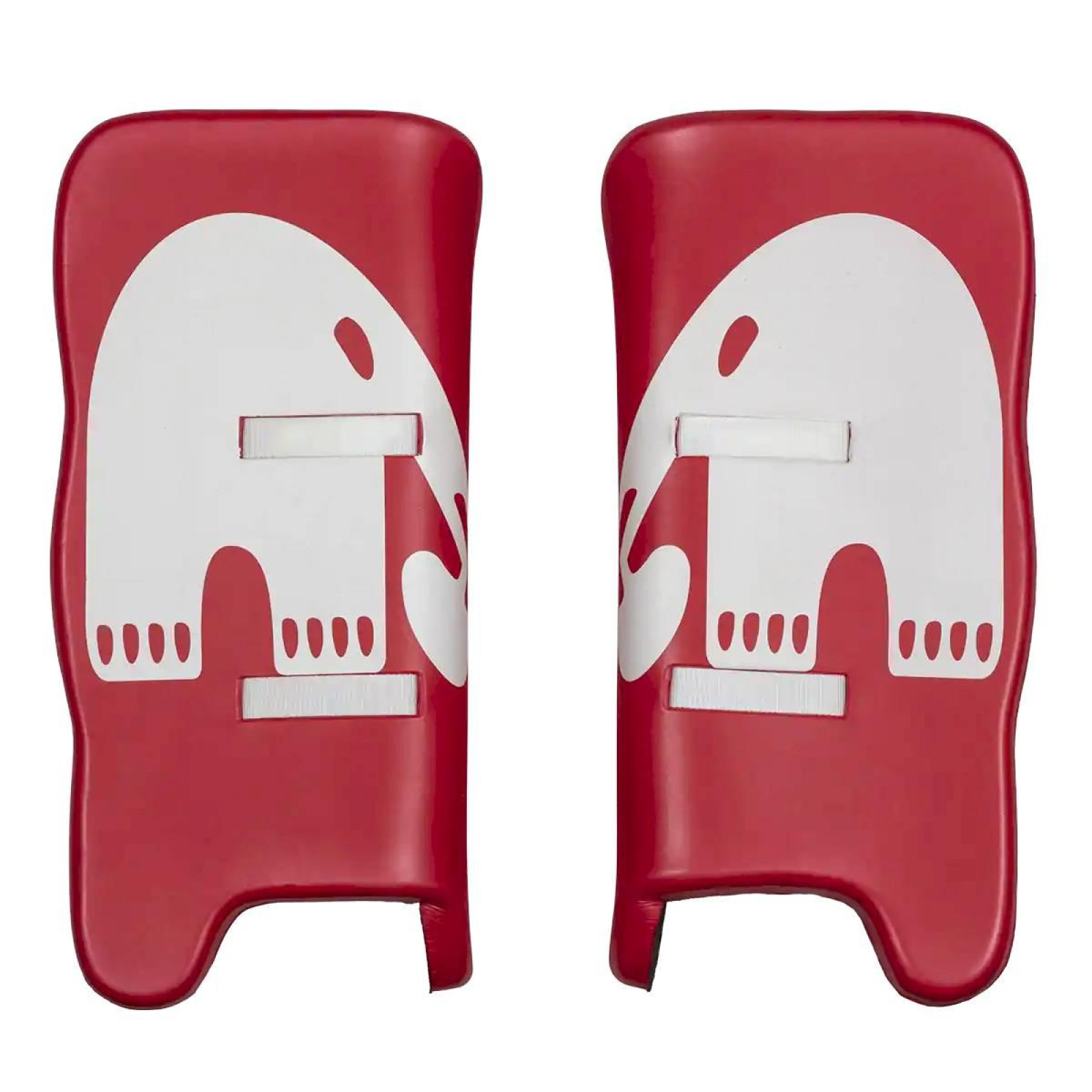 TK 3 Legguards - Red/White (2023/24) - TK 3 Legguards - Red/White (2023/24) - TK 3 Legguards - Red/White (2023/24) - TK 3 Leggua