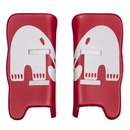 TK 3 Legguards - Red/White (2025/26) - TK 3 Legguards - Red/White (2025/26) - TK 3 Legguards - Red/White (2025/26) - TK 3 Leggua