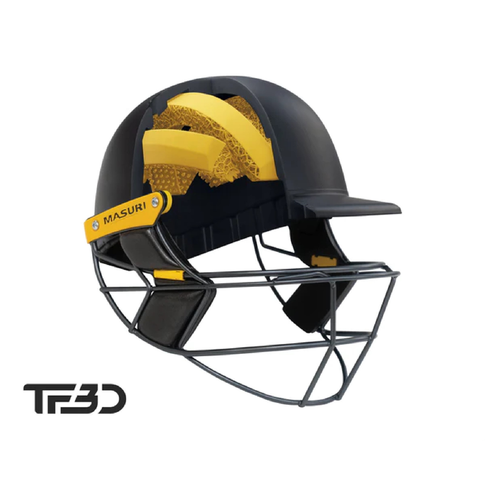 Masuri TrueFit 3D E Line Titanium Cricket Helmet - Navy - Masuri TrueFit 3D E Line Titanium Cricket Helmet - Navy - Masuri TrueF