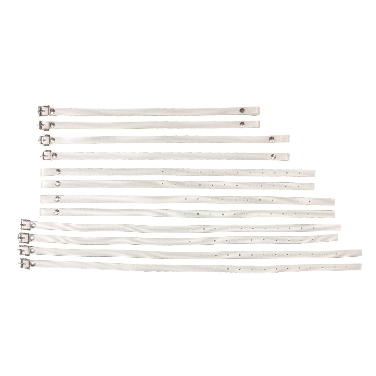 TK Reinforced Nylon Kicker Straps - Full Set 12pcs - Correas de refuerzo de nailon TK - Juego completo de 12 piezas