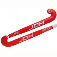 🔥 JDH Junior Mid Bow Hockey Stick - Red (2023/24) | Next Day Delivery 🔥
