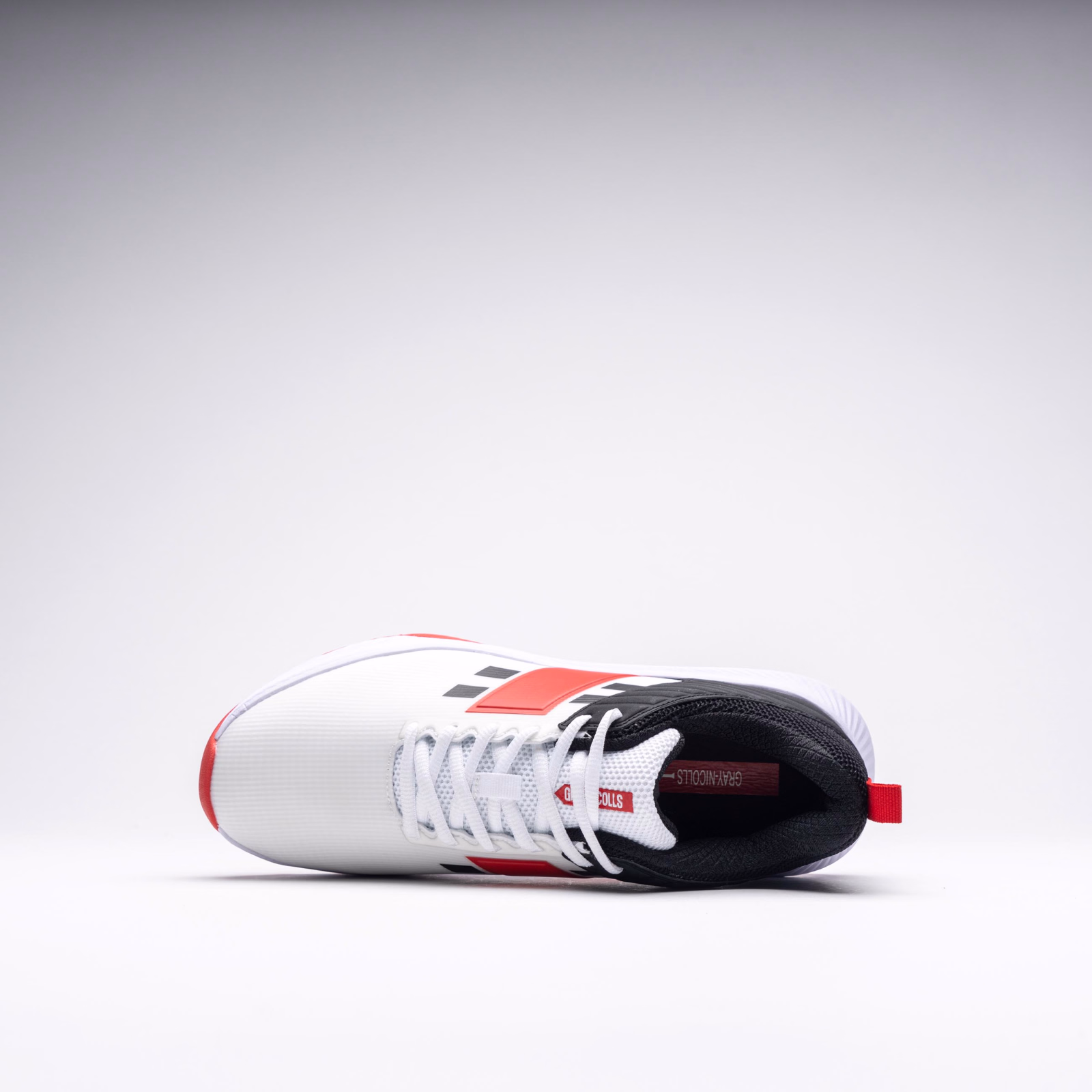 Gray-Nicolls Players 3.0 Spike Cricket Shoes - White/Black/Red (2024) - Gray-Nicolls Players 3.0 Spike Cricket Shoes - White/Black/Red (2024) - Gray-Nicolls Players 3.0 Spike Cricket Shoes - White/Bla