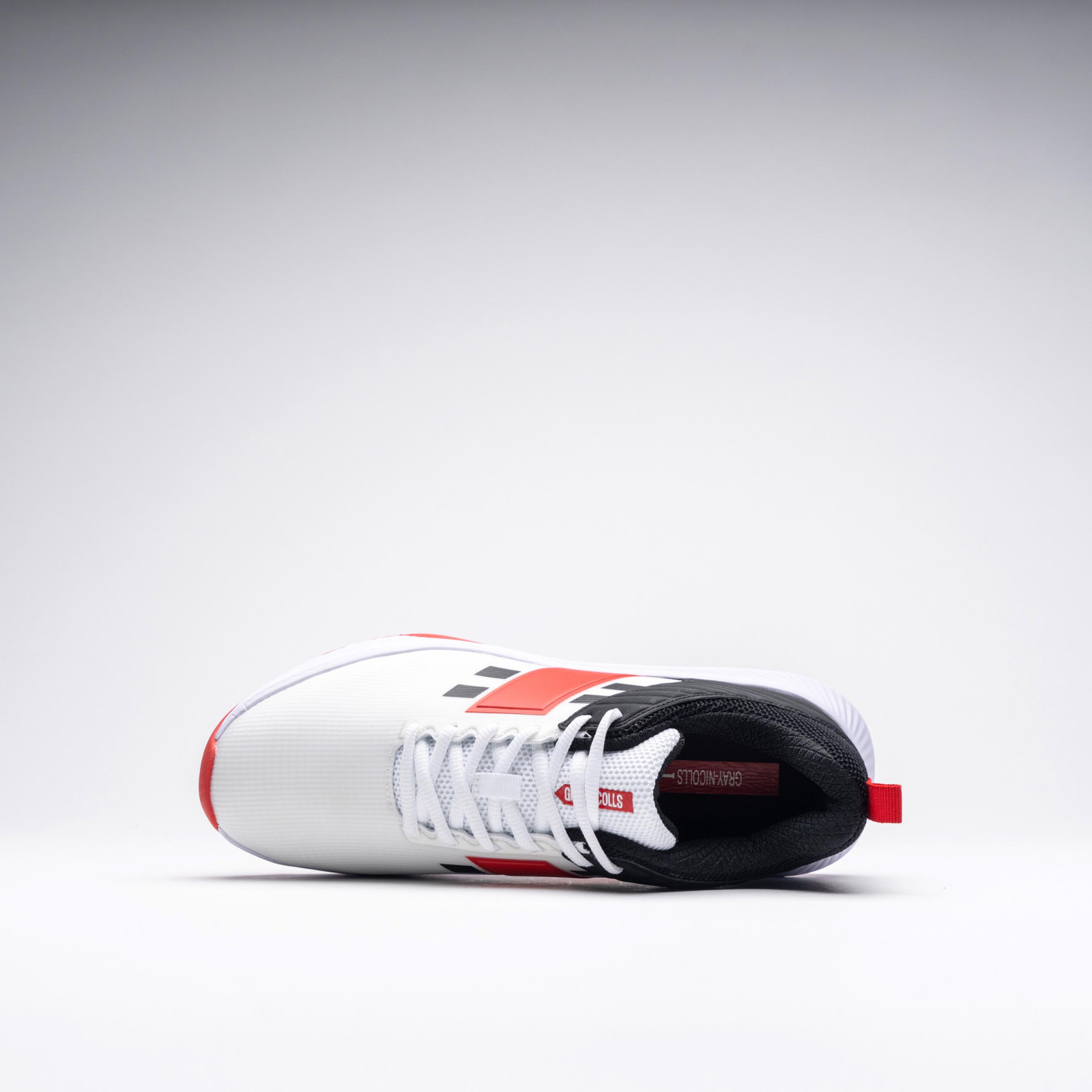 Gray-Nicolls Players 3.0 Spike Cricket Shoes - White/Black/Red (2024) - Gray-Nicolls Players 3.0 Spike Cricket Shoes - White/Black/Red (2024) - Gray-Nicolls Players 3.0 Spike Cricket Shoes - White/Bla